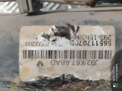 Автозапчастина б/у задня вісь для dacia dokker k9k c6 посилання на oem iam   