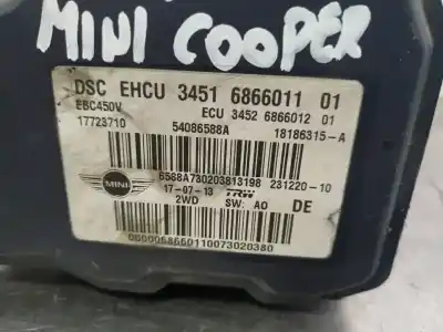 Автозапчасти б/у абс за mini mini (r56) n47c20a ссылки oem iam 54086588a