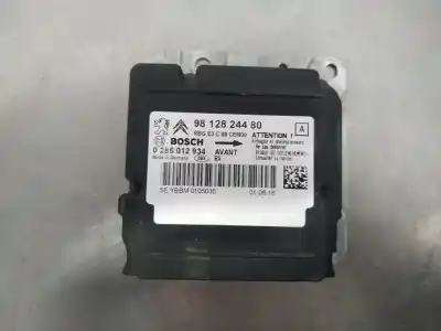 Автозапчастина б/у блок управління подушками безпеки для citroen c4 cactus bh02 посилання на oem iam 9812824480  