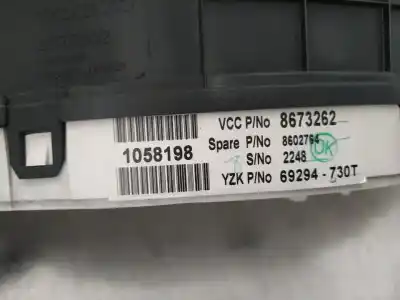 Second-hand car spare part dashboard for volvo s60 berlina d5244t2 oem iam references 8673262  