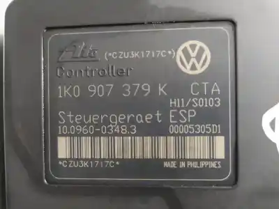 Pezzo di ricambio per auto di seconda mano abs per audi a3 (8p1) 2.0 tdi 16v riferimenti oem iam 1k0907379k  