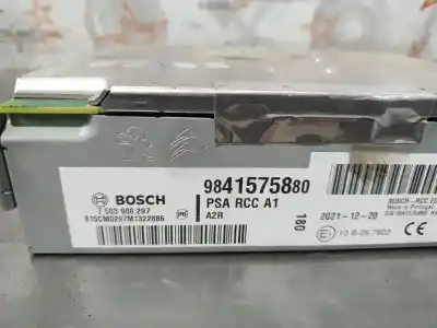 Автозапчастина б/у аудіо система / радіо cd для peugeot rifter e-rifter посилання на oem iam 9841575880