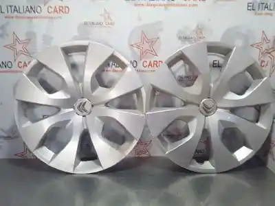 Peça sobressalente para automóvel em segunda mão tampa de jante por citroen c4 berlina feel 120 cv / 88 kw referências oem iam r16  