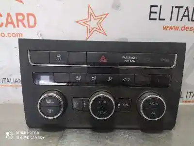 Second-hand car spare part heating / air conditioning control panel for seat leon (5f1) clh oem iam references 5f0907044h