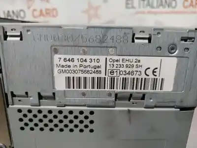Second-hand car spare part audio system / radio cd for opel meriva z16xep oem iam references 13233929  