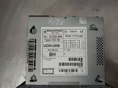 Second-hand car spare part audio system / radio cd for opel meriva z16xep oem iam references 13233929  