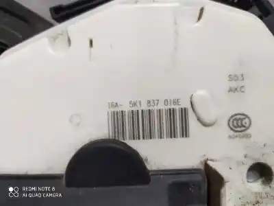 Second-hand car spare part front right door lock for seat leon (5f1) clh oem iam references 5k1837016e  