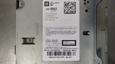 Pezzo di ricambio per auto di seconda mano impianto audio / radio cd per opel meriva b a13dte riferimenti oem iam cqjg43f1ge  