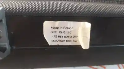 Автозапчасти б/у задний поддон за audi a6 c6 avant (4f5) 2.0 tdi ссылки oem iam 4f9861a94h  