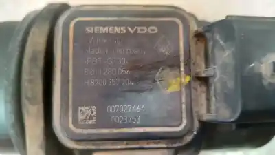 Автозапчасти б/у расходомер воздуха за renault kangoo (f/kc0) 1.5 dci diesel cat (k9k-716) ссылки oem iam 8200280056  