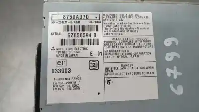 Автозапчасти б/у gps-навигационная система за mitsubishi montero (v80/v90) 4m41 ссылки oem iam 8750a070  