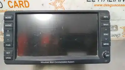 Автозапчасти б/у gps-навигационная система за mitsubishi montero (v80/v90) 4m41 ссылки oem iam 8750a070  