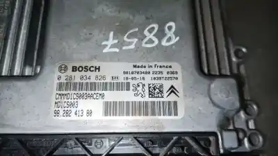 Second-hand car spare part ecu engine control for citroen c4 cactus yh01 oem iam references   