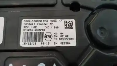 Автозапчастина б/у панель інструментів для dacia duster ii h4m d7 посилання на oem iam a2c11456908  