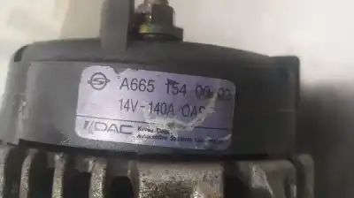 Автозапчастина б/у генератор для ssangyong rexton d27dt посилання на oem iam a6651540002  