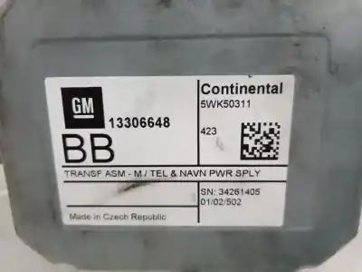 Peça sobressalente para automóvel em segunda mão módulo eletrônico por opel mokka a17dts referências oem iam 13306648  