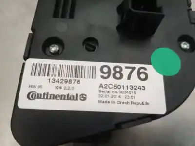 Peça sobressalente para automóvel em segunda mão comando de sofagem (chauffage / ar condicionado) por opel mokka a17dts referências oem iam 13429876  