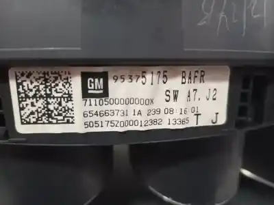 Peça sobressalente para automóvel em segunda mão quadrante por opel mokka a17dts referências oem iam 95375175  