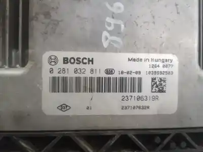 Автозапчасти б/у блок управления двигателем за dacia dokker k9k c6 ссылки oem iam 237106319r  