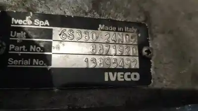Second-hand car spare part gearbox for iveco daily furgón d-f1ce0481b*a oem iam references 6s380  9256