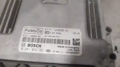 Second-hand car spare part ecu engine control for ford transit courier (c4a) ugcb oem iam references et7112a650sc  