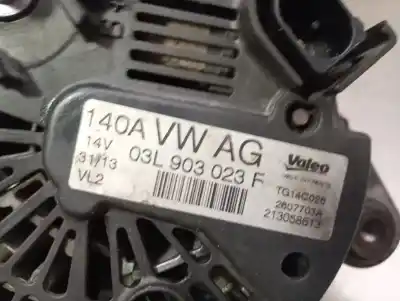 Gebrauchtes Autoersatzteil lichtmaschine zum seat altea xl (5p5, 5p8) 2.0 tdi 16v oem-iam-referenzen 03l903023f  