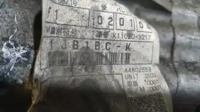 Second-hand car spare part gearbox for toyota verso (aur2/zgr2) n47c16a oem iam references 1jb1bc-k  