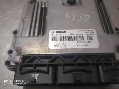 Автозапчастина б/у ебу контролер двигуна для dacia dokker k9k c6 посилання на oem iam 0281032811