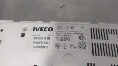 Second-hand car spare part dashboard for iveco daily furgón d-f1ce0481b*a oem iam references 504109084  