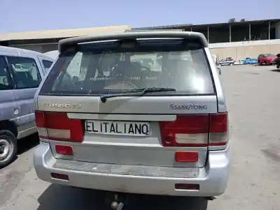 Автозапчастина б/у задня вісь для ssangyong musso d/sy661la посилання на oem iam 