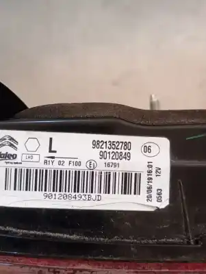 Автозапчастина б/у внутрішній лівий задній ліхар для citroen c4 cactus yh01 посилання на oem iam   