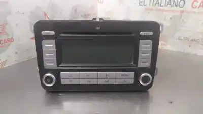 İkinci el araba yedek parçası SES SISTEMI / RADYO CD için VOLKSWAGEN JETTA III (1K2)  OEM IAM referansları 1K0035186AD  