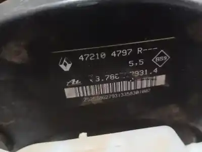 Second-hand car spare part brake servo for dacia duster ii h4m d7 oem iam references 472104797r  