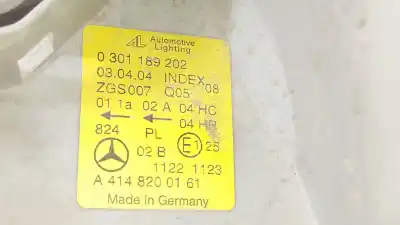 İkinci el araba yedek parçası sag far için mercedes-benz vaneo (bm 414) compact van 668914 oem iam referansları a4148200161  