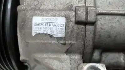 Peça sobressalente para automóvel em segunda mão compressor de ar condicionado a/a a/c por toyota yaris (ksp9/scp9/nlp9) 1ndtv referências oem iam 4472602333  