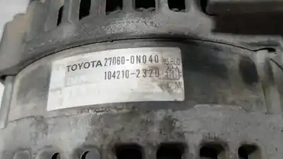 Second-hand car spare part alternator for toyota yaris (ksp9/scp9/nlp9) 1ndtv oem iam references 270600n040  