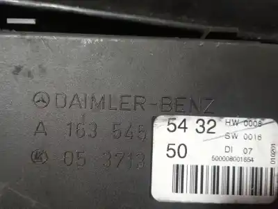 İkinci el araba yedek parçası elektronik modül için mercedes-benz clase ml (bm 163) om 612.963 oem iam referansları a1635455432  