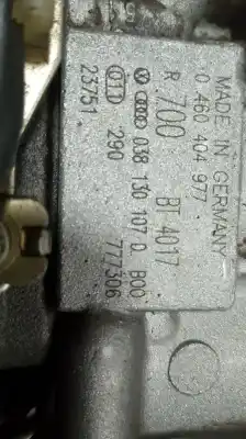 Pezzo di ricambio per auto di seconda mano pompa diniezione per seat toledo ii (1m2) 1.9 tdi riferimenti oem iam 038130107d  