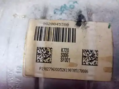 Second-hand car spare part PARTICLE FILTER for CITROEN C4 CACTUS  OEM IAM references 9820045380  