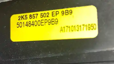 Second-hand car spare part right rearview mirror for volkswagen caddy profesional (sa) (03.2015) dfs oem iam references 2k5857502  