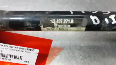 Автозапчастина б/у передня ліва трансмісія для volkswagen caddy profesional (sa) (03.2015) dfs посилання на oem iam 2k3407271b  