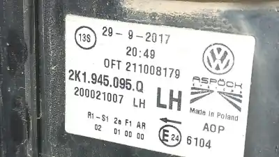 Автозапчастина б/у лівий ход ліхар для volkswagen caddy profesional (sa) (03.2015) dfs посилання на oem iam 2k1945095q  