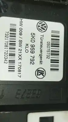 Автозапчастина б/у регулятор переднього правого скла для volkswagen caddy profesional (sa) (03.2015) dfs посилання на oem iam 5k0959792  