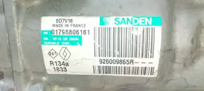 Pezzo di ricambio per auto di seconda mano compressore aria condizionata per nissan qashqai / qashqai +2 i (j10, nj10, jj10e) 1.5 dci riferimenti oem iam 926009865r  
