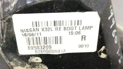 Автозапчасти б/у внутренний левый задний фонарь за nissan qashqai / qashqai +2 i (j10, nj10, jj10e) 1.5 dci ссылки oem iam 26550br01a  