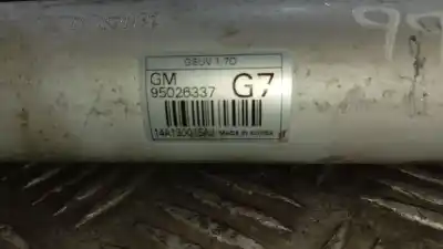 Автозапчастина б/у конденсат/радіатор кондиционера для opel mokka a17dts посилання на oem iam 95026337  