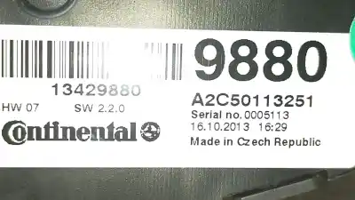 Автозапчасти б/у климат-контроль за opel mokka a17dts ссылки oem iam   