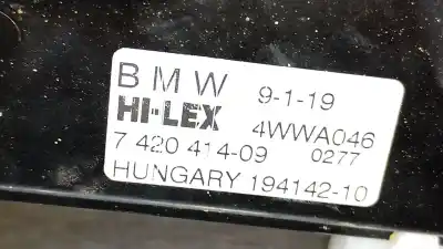 Автозапчасти б/у задний правый стеклорегулятор за bmw serie x2 (f39) b47c20b ссылки oem iam 742041409  