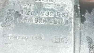Автозапчастина б/у витратомір повітря для audi a3 (8p1) 1.9 tdi посилання на oem iam 038906461b  