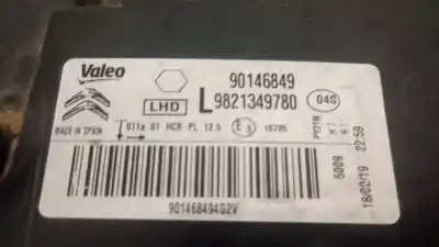Автозапчастина б/у ліва фара для citroen c4 cactus yh01 посилання на oem iam 9821349780  